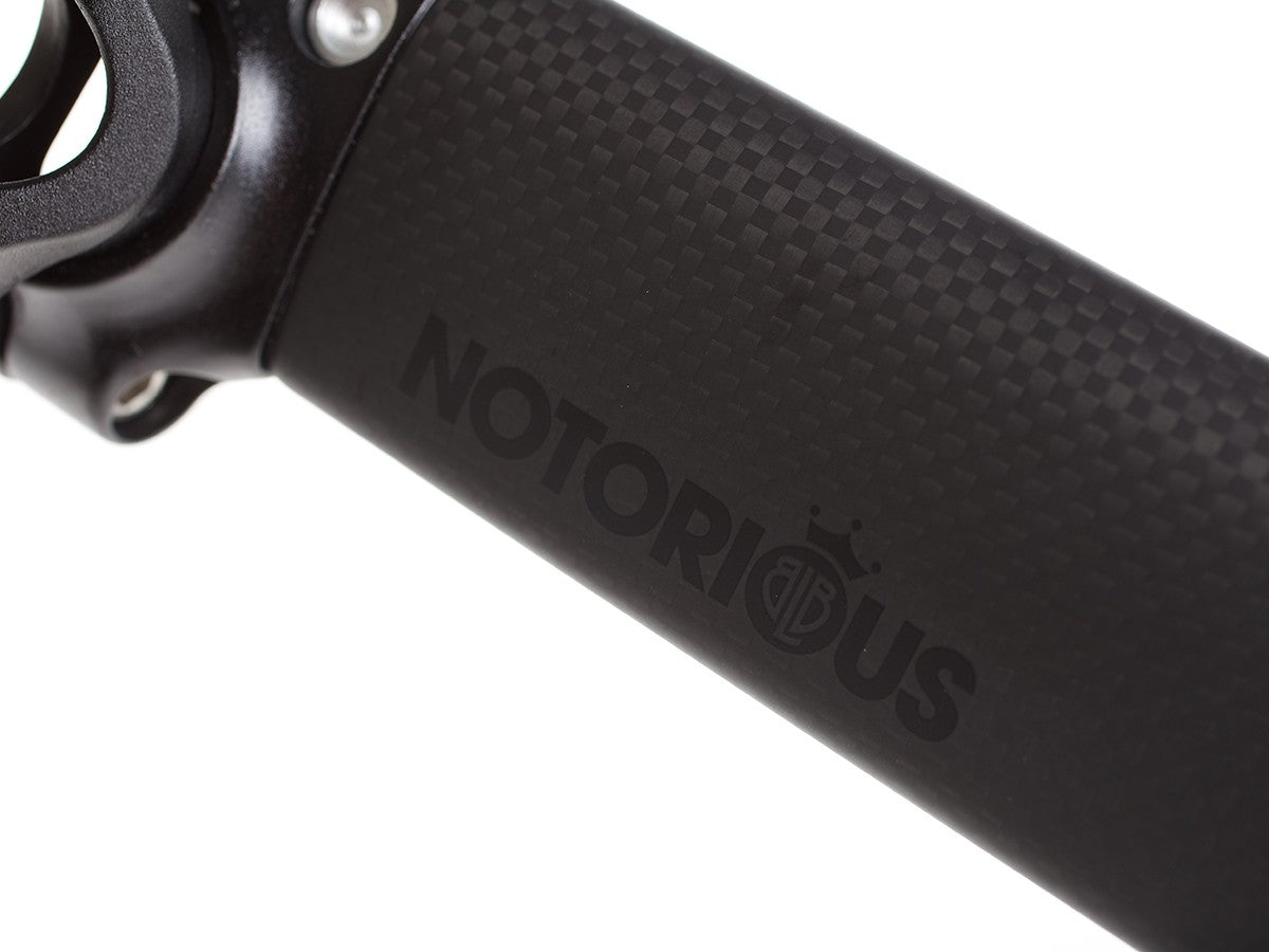Tige de selle BLB Notorious Carbone