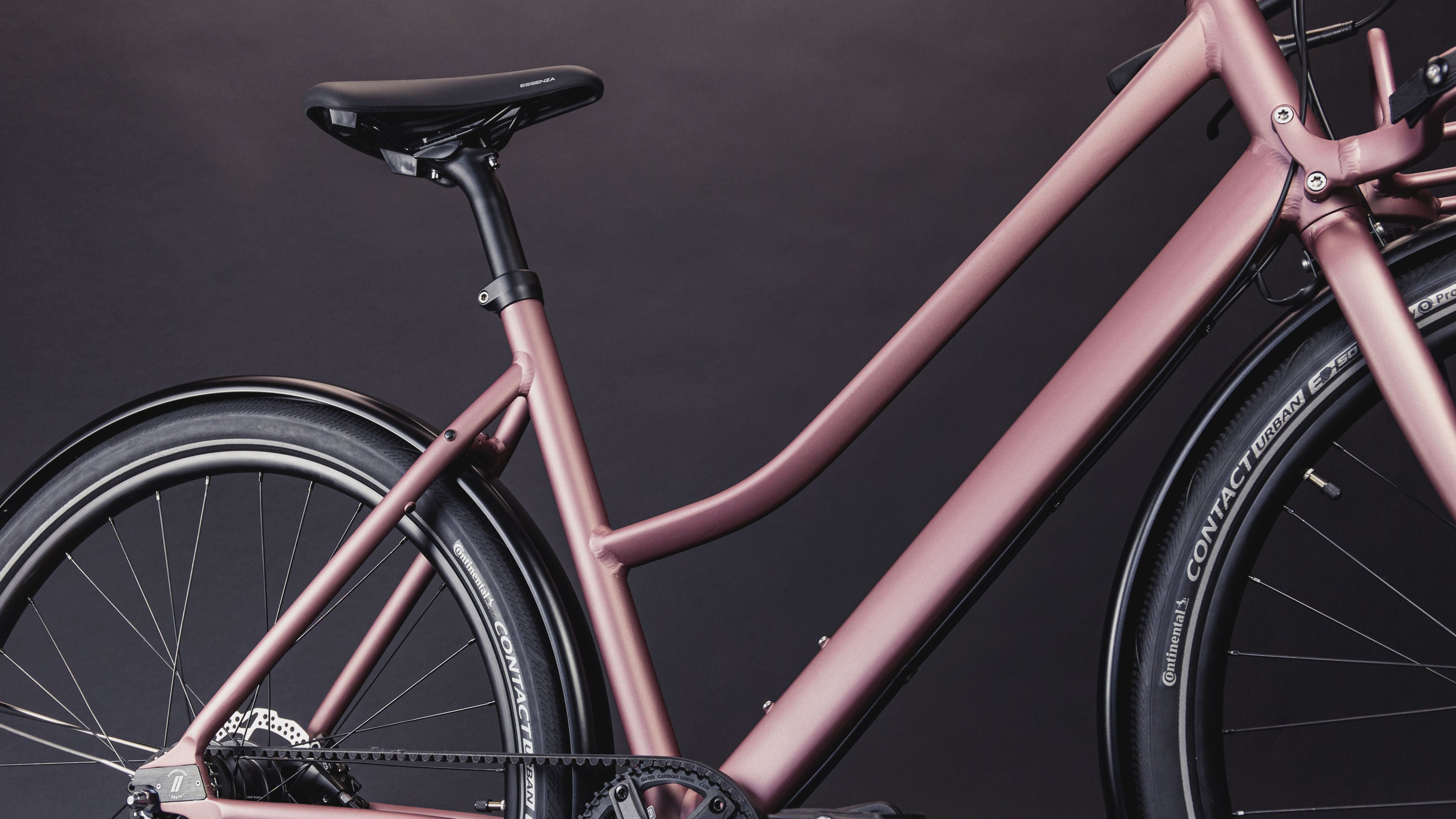Vélo cargo urbain Schindelhauer Greta Moonlight Rose Limited Edition