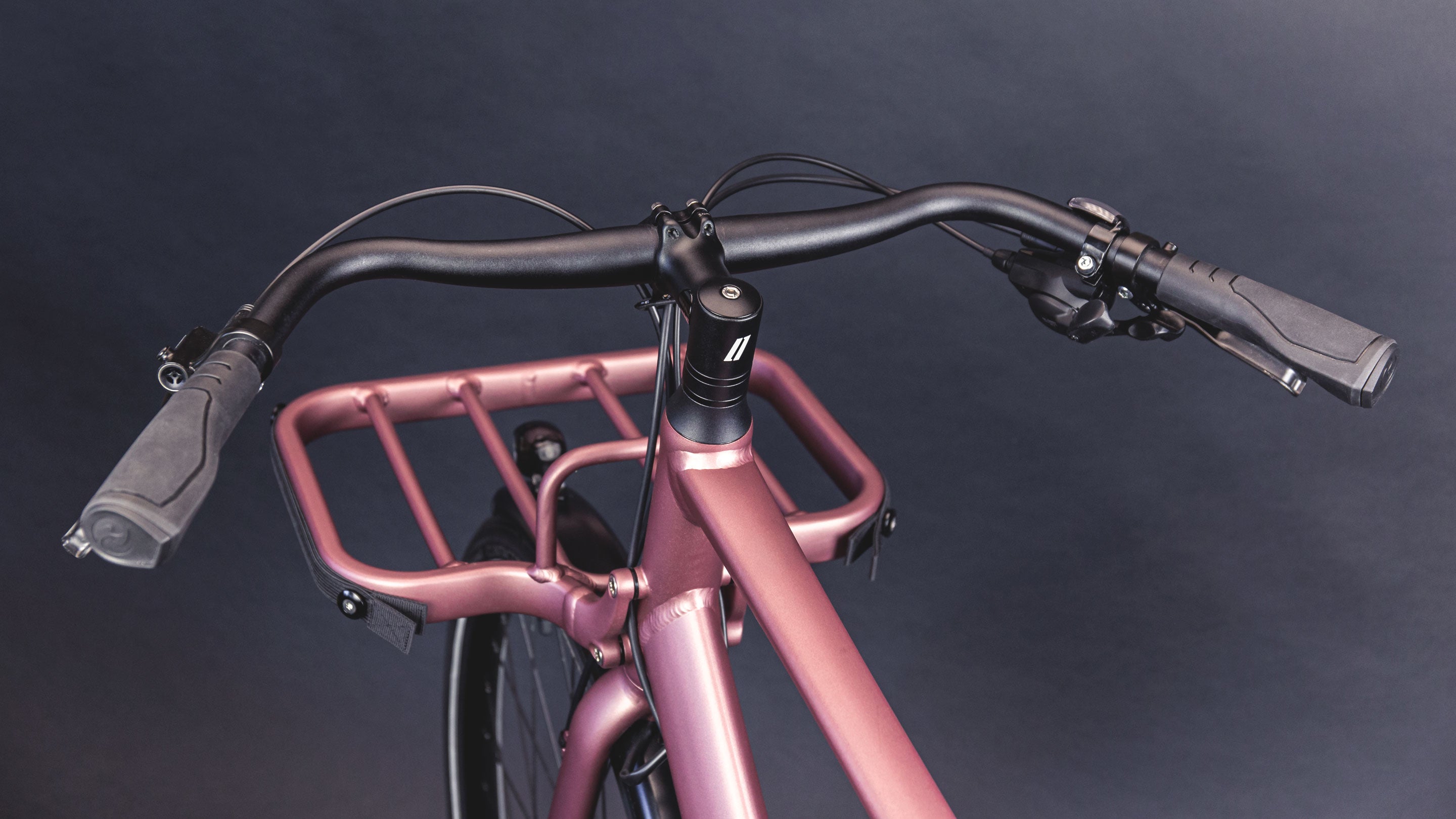 Vélo cargo urbain Schindelhauer Greta Moonlight Rose Limited Edition