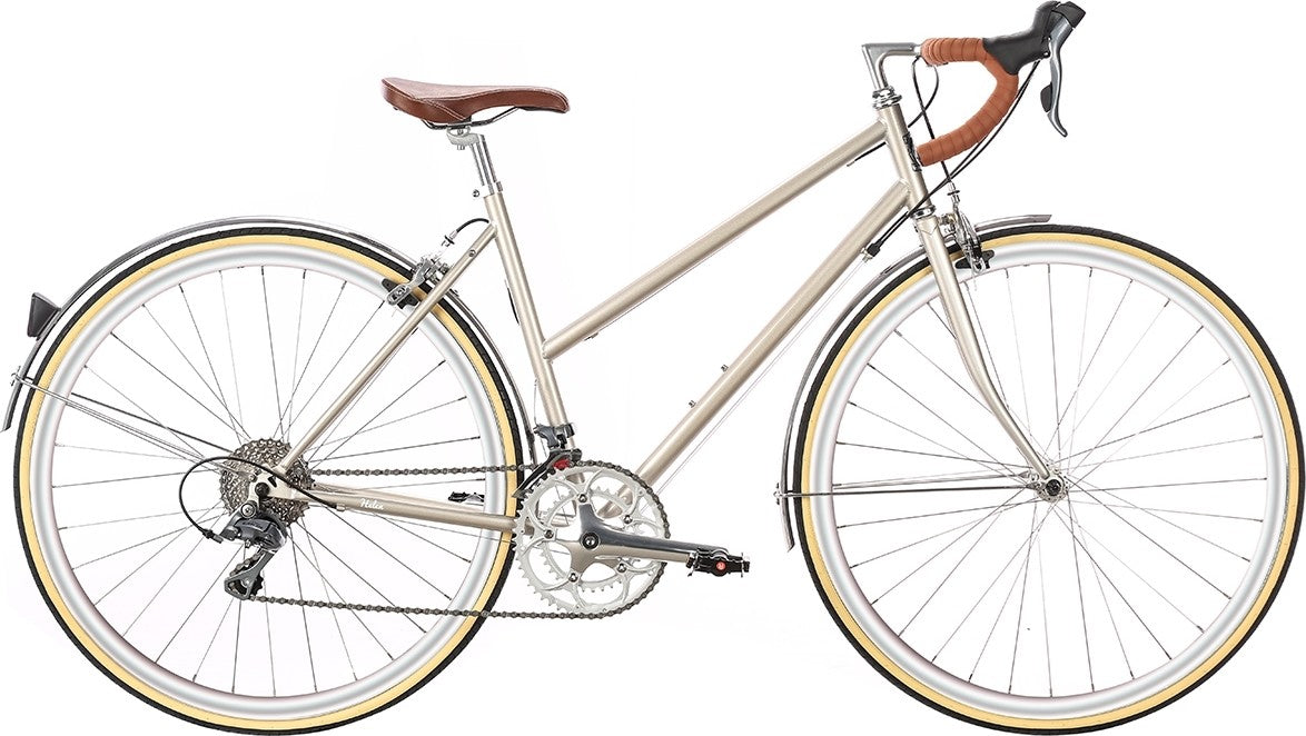 Vélo de ville 16 vitesses 6KU Helen Champagne