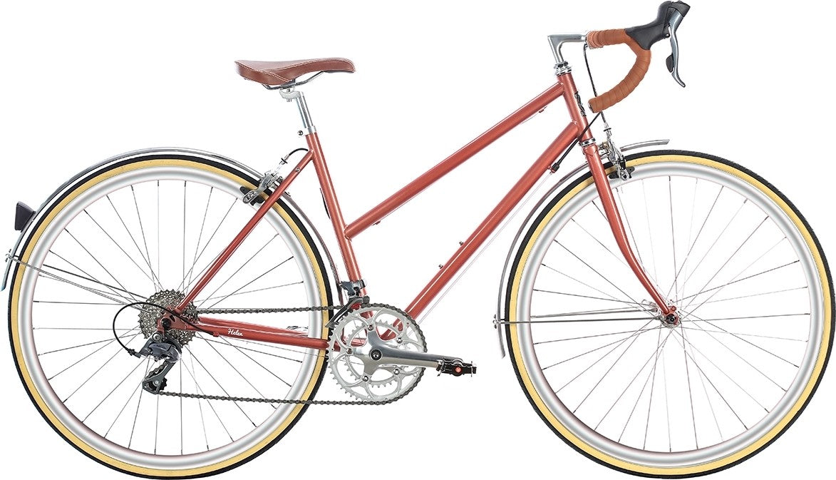 Vélo de ville 16 vitesses 6KU Helen Rose Gold