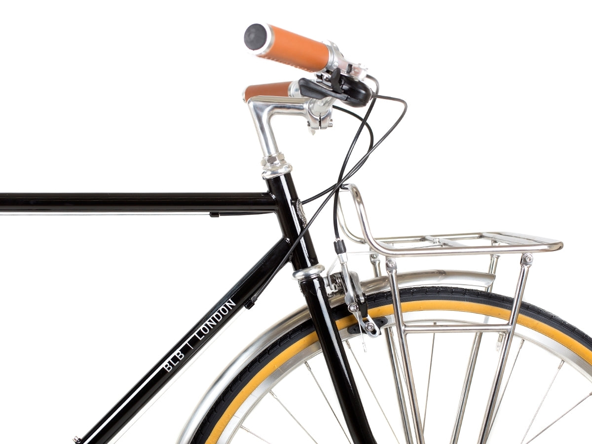 Bicicletta da città BLB Beetle 8SPD Nera