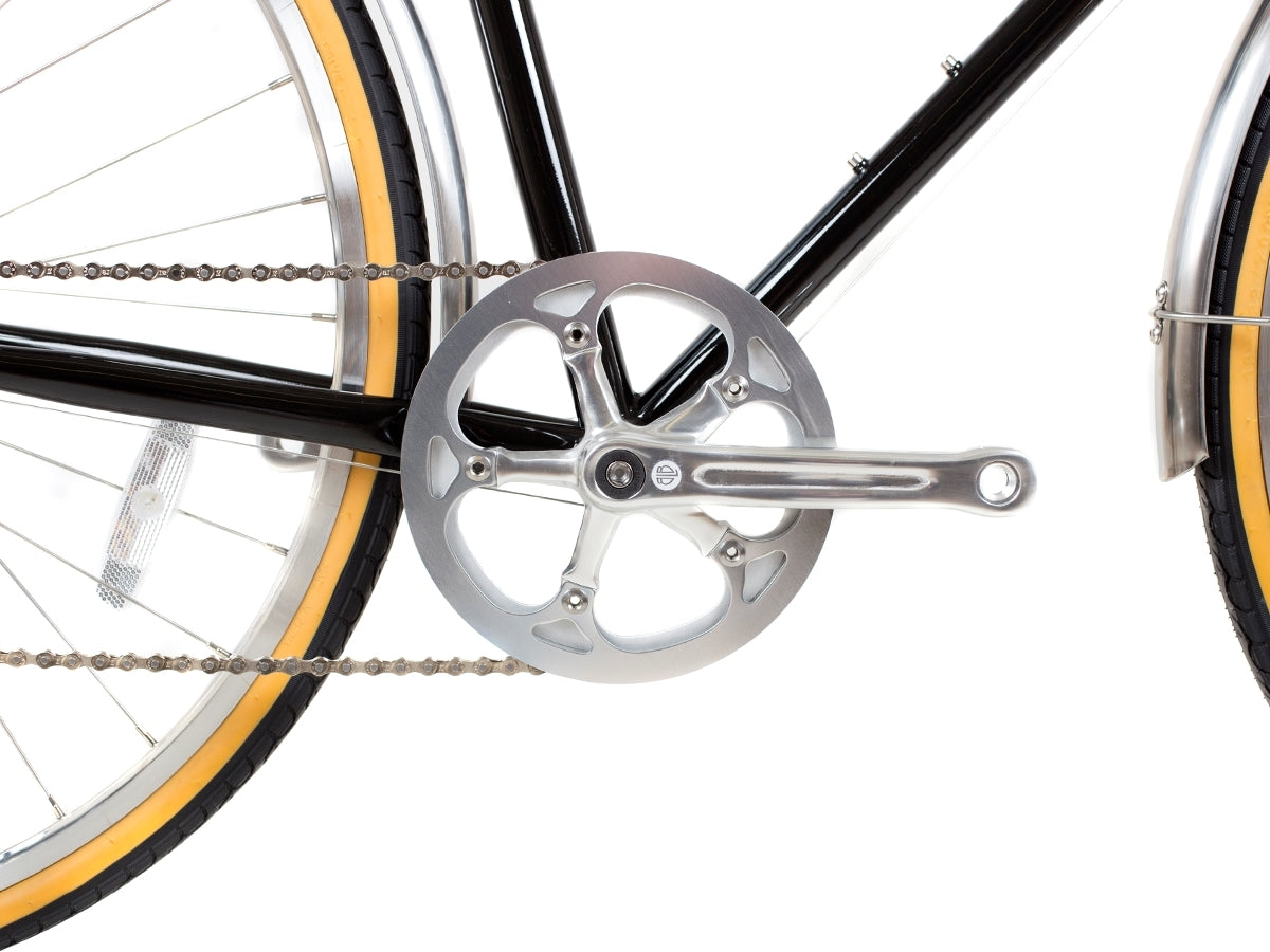 Bicicletta da città BLB Beetle 8SPD Nera