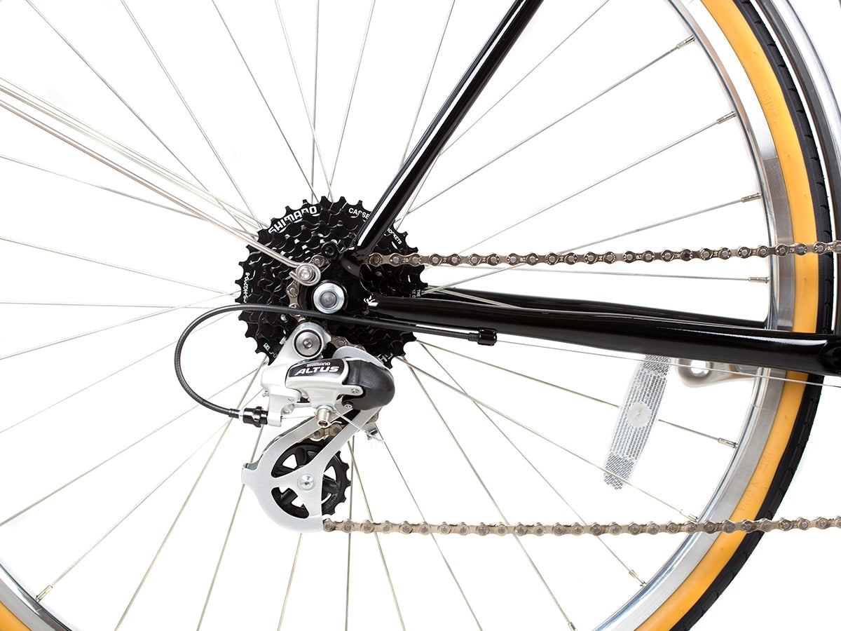 Bicicletta da città BLB Beetle 8SPD Nera