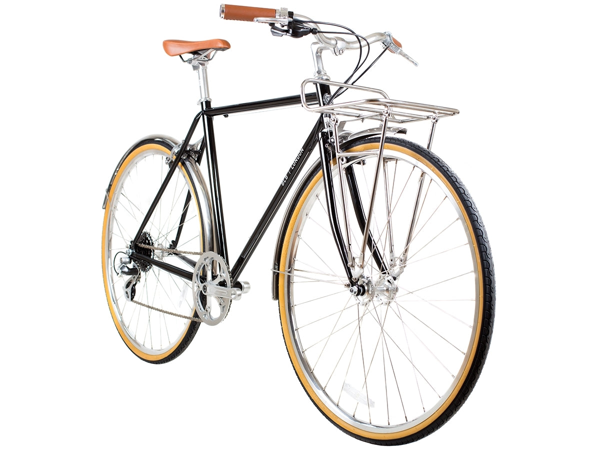 Bicicletta da città BLB Beetle 8SPD Nera