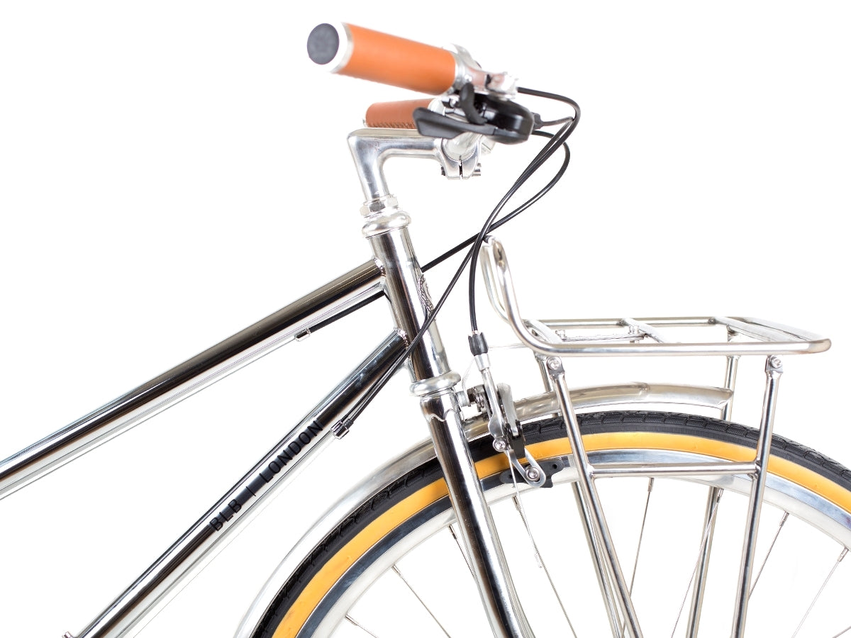 Bicicletta da città BLB Butterfly 8SPD cromata