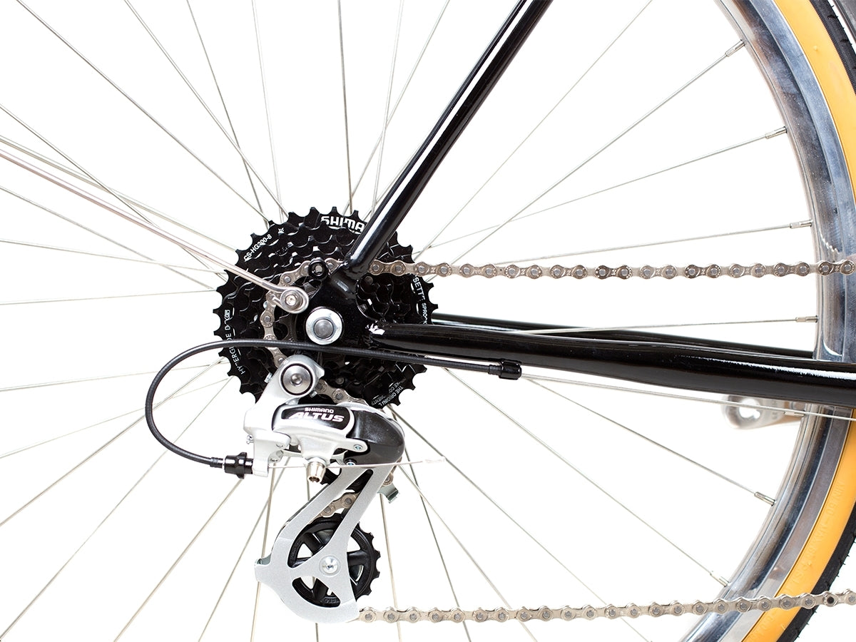 Bicicleta Urbana BLB Butterfly 8SPD negra