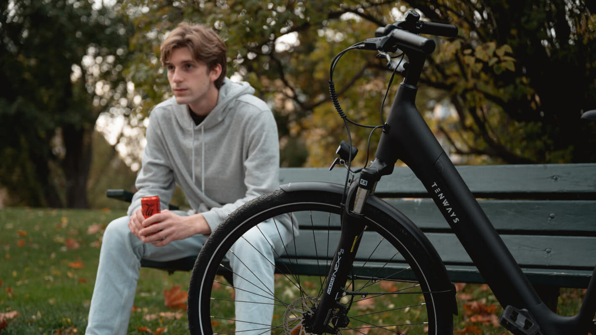 Vélo de ville électrique TENWAYS CGO800S