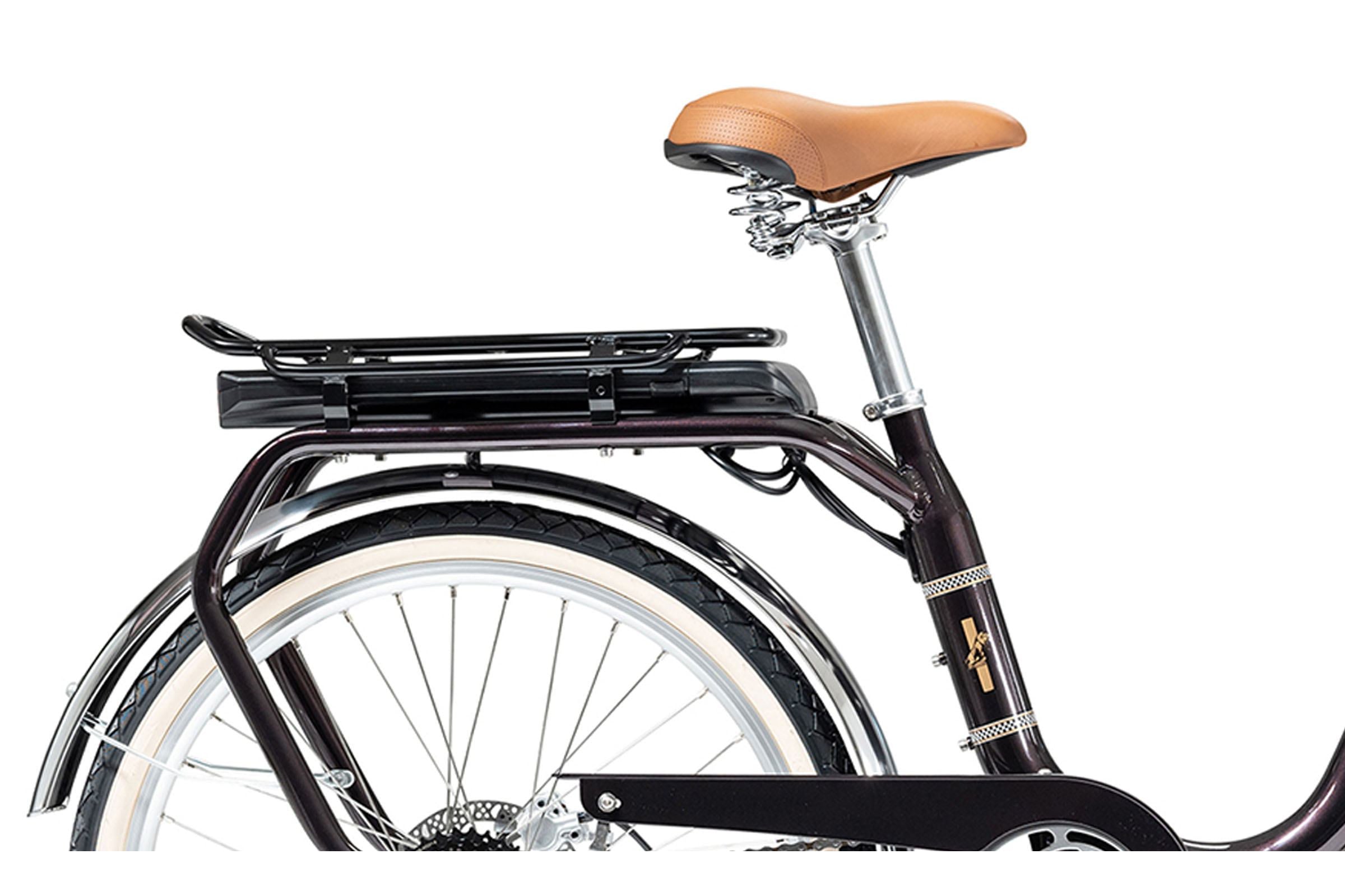 Vélo électrique Peugeot eLC01 e-LEGEND - Aubergine