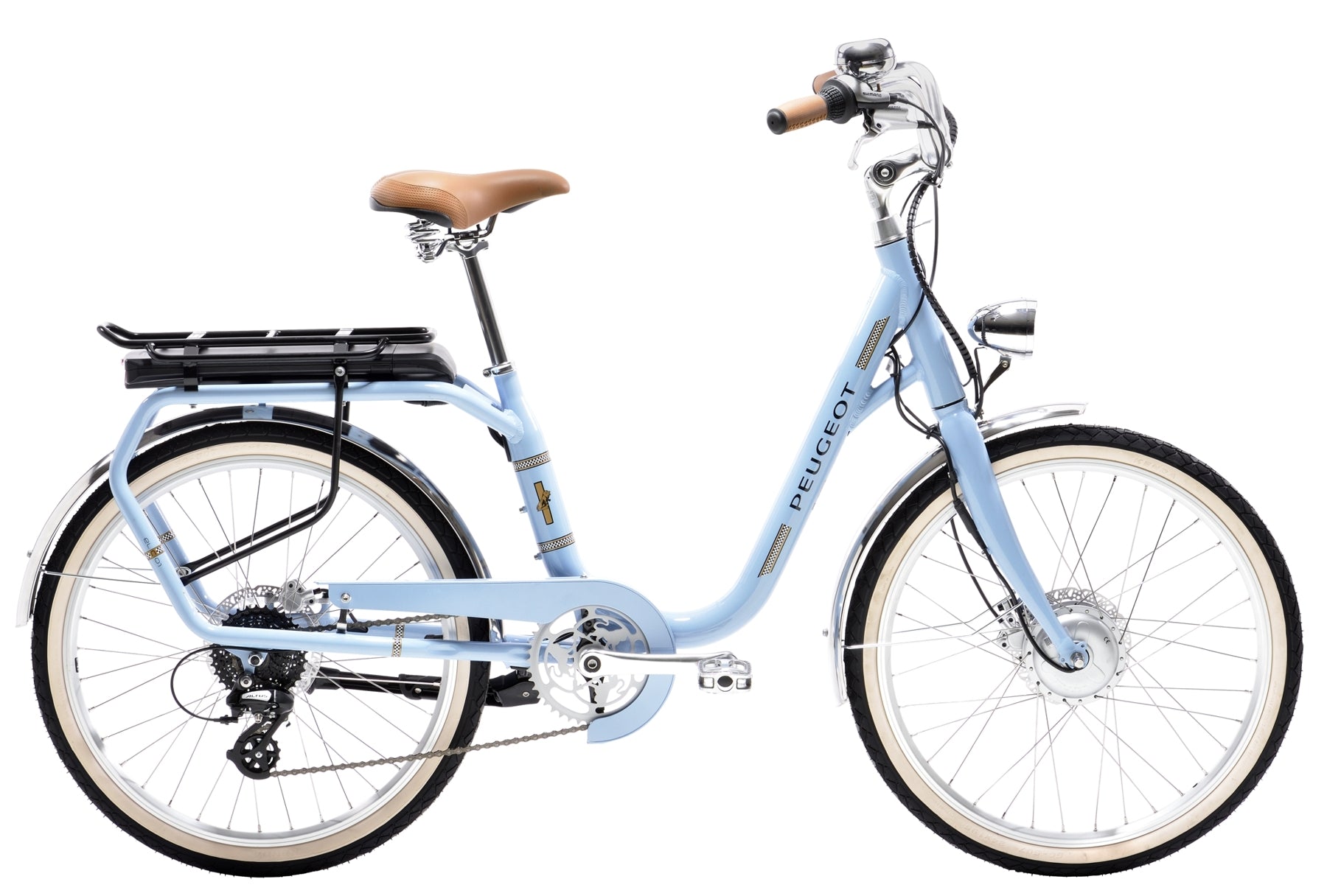 Vélo électrique Peugeot eLC01 e-LEGEND - Bleu Vintage