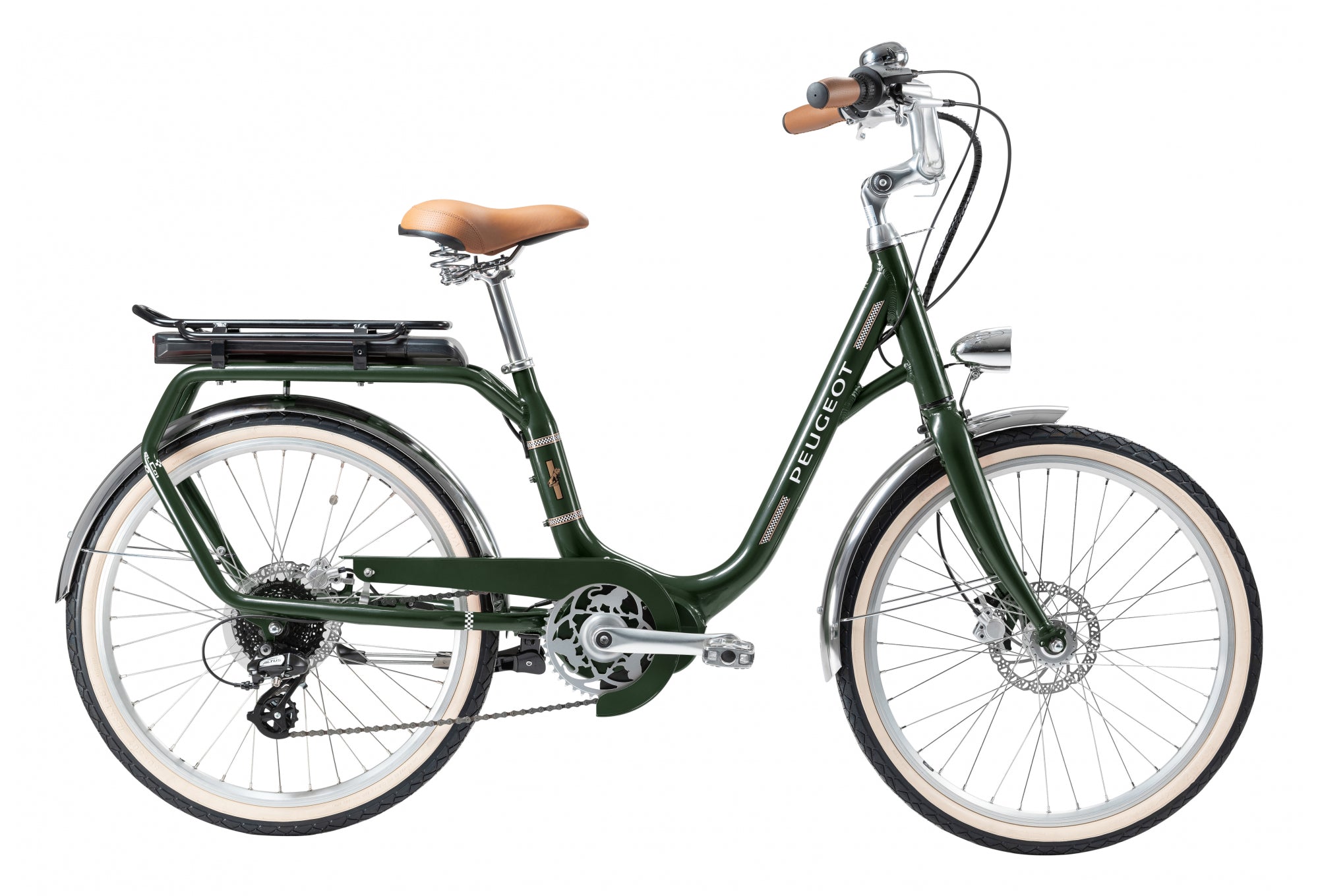 Vélo électrique Peugeot eLC01 e-LEGEND - Vert Foncé