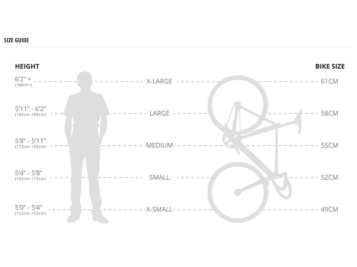 Fixie / Singlespeed Aventon Cordoba Fahrrad – Cool Smoke