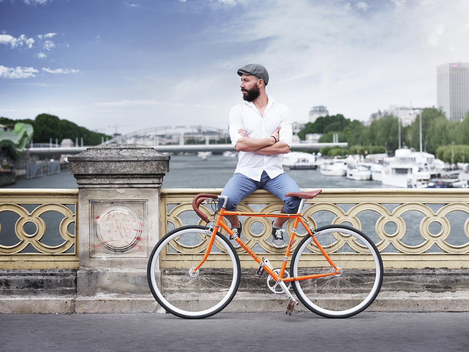 Bicicleta Fixie / Singlespeed Peugeot LU01 Legend