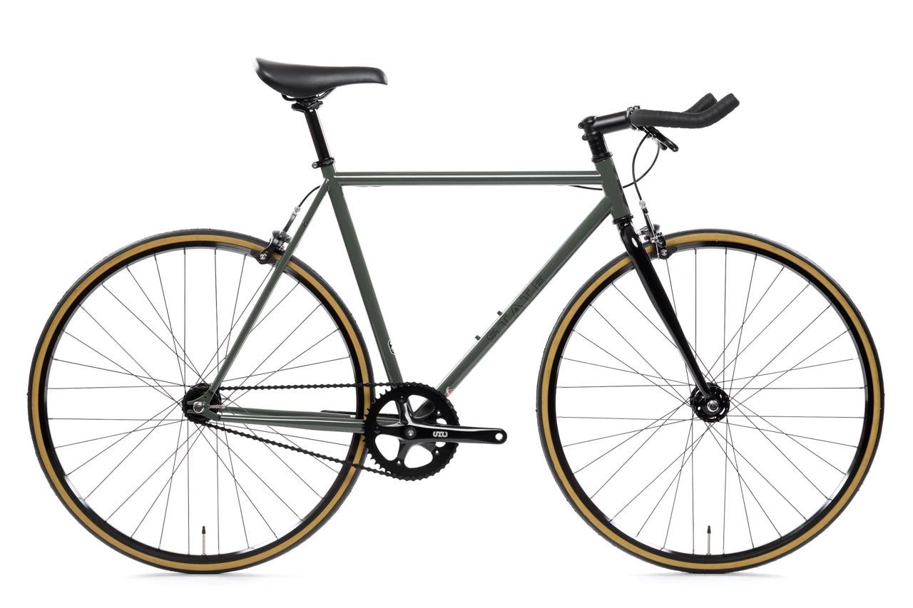 Vélo Fixie / Singlespeed State Bicycle - 4130 - Army Green