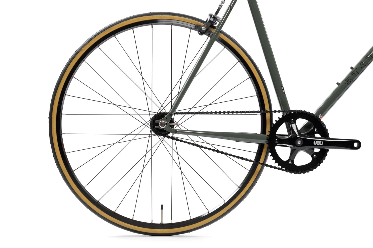 Vélo Fixie / Singlespeed State Bicycle - 4130 - Army Green