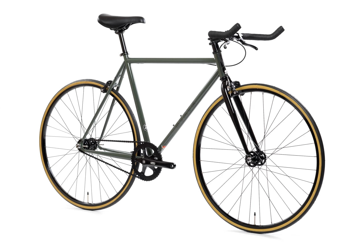Vélo Fixie / Singlespeed State Bicycle - 4130 - Army Green