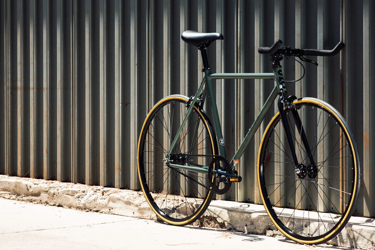 Vélo Fixie / Singlespeed State Bicycle - 4130 - Army Green