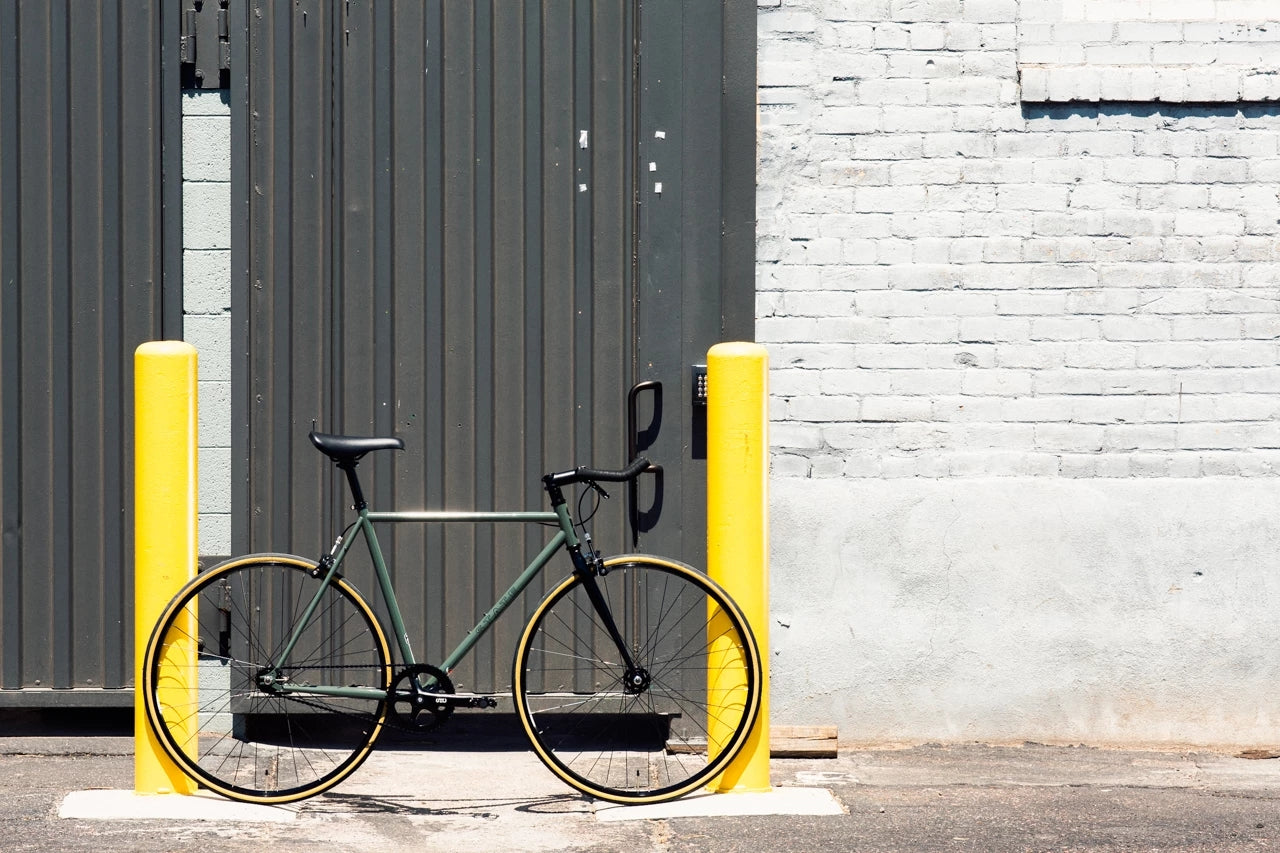 Vélo Fixie / Singlespeed State Bicycle - 4130 - Army Green