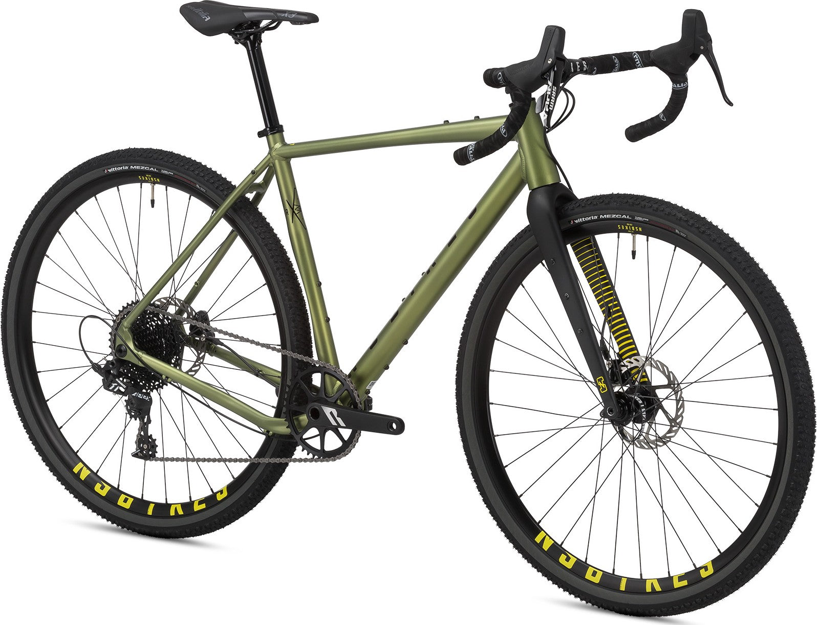 Bicicletta Gravel NS Bikes RAG +1 Verde / Nera