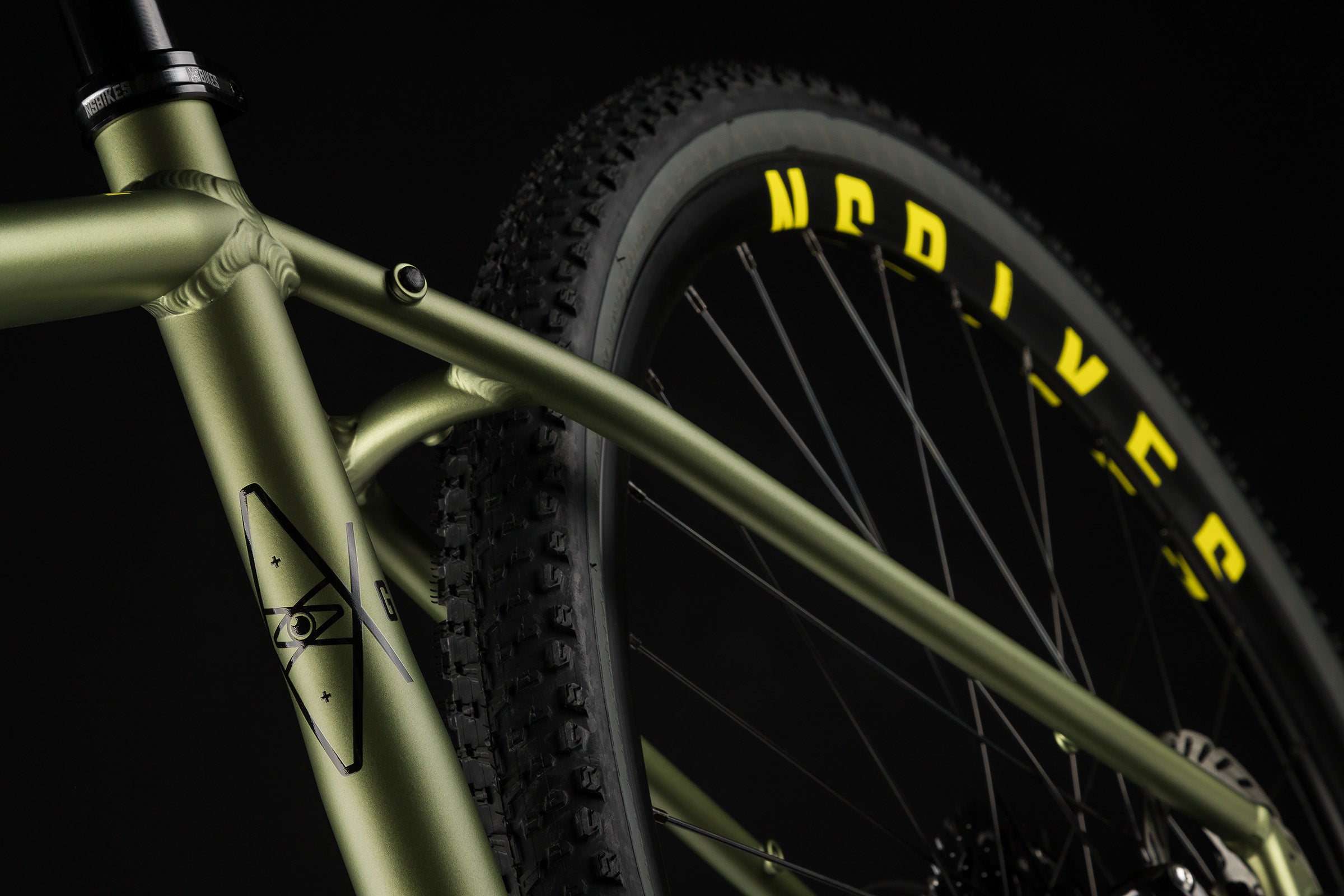 Bicicletta Gravel NS Bikes RAG +1 Verde / Nera