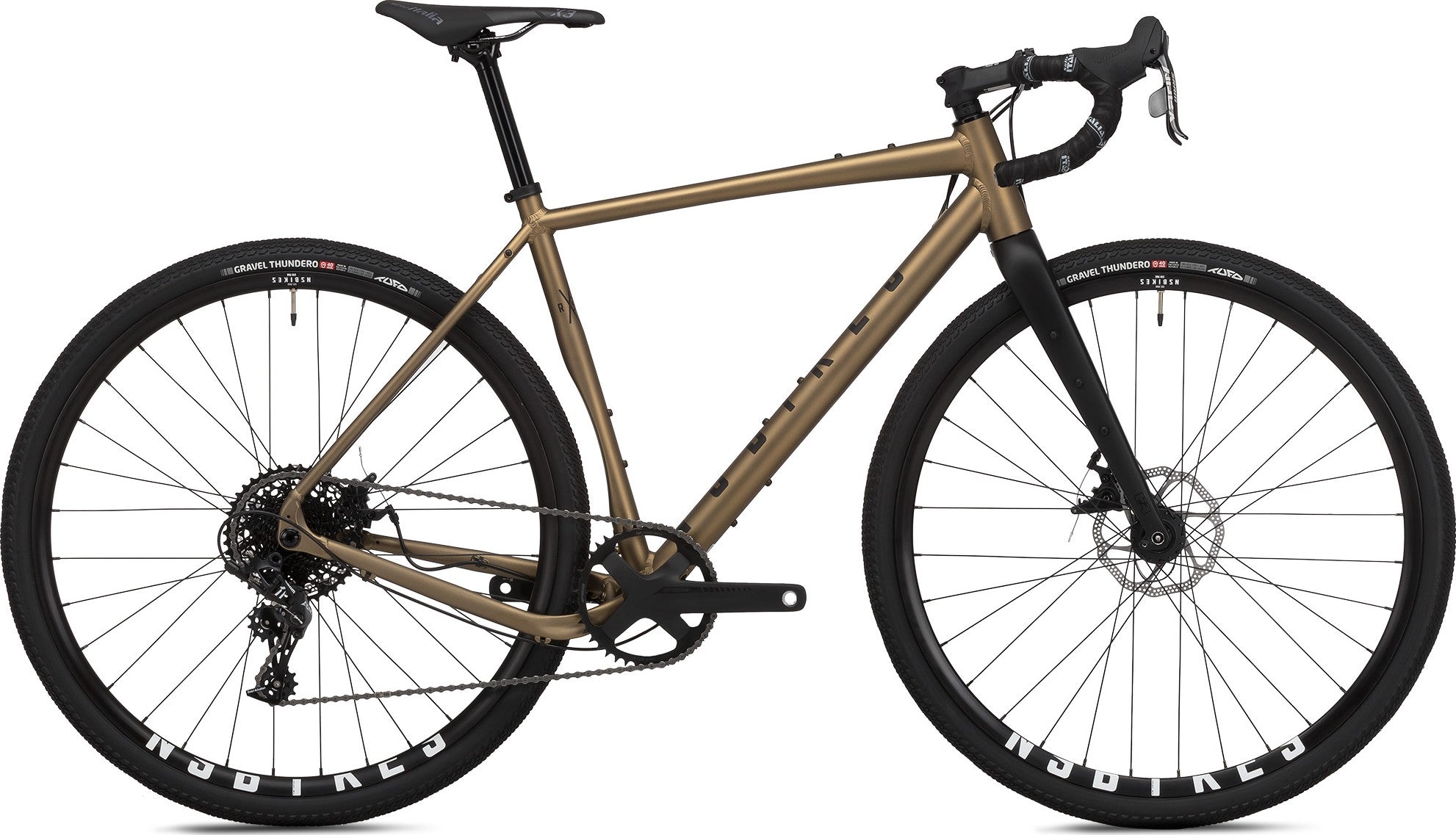 Vélo Gravel NS Bikes RAG +2 Olive Rust