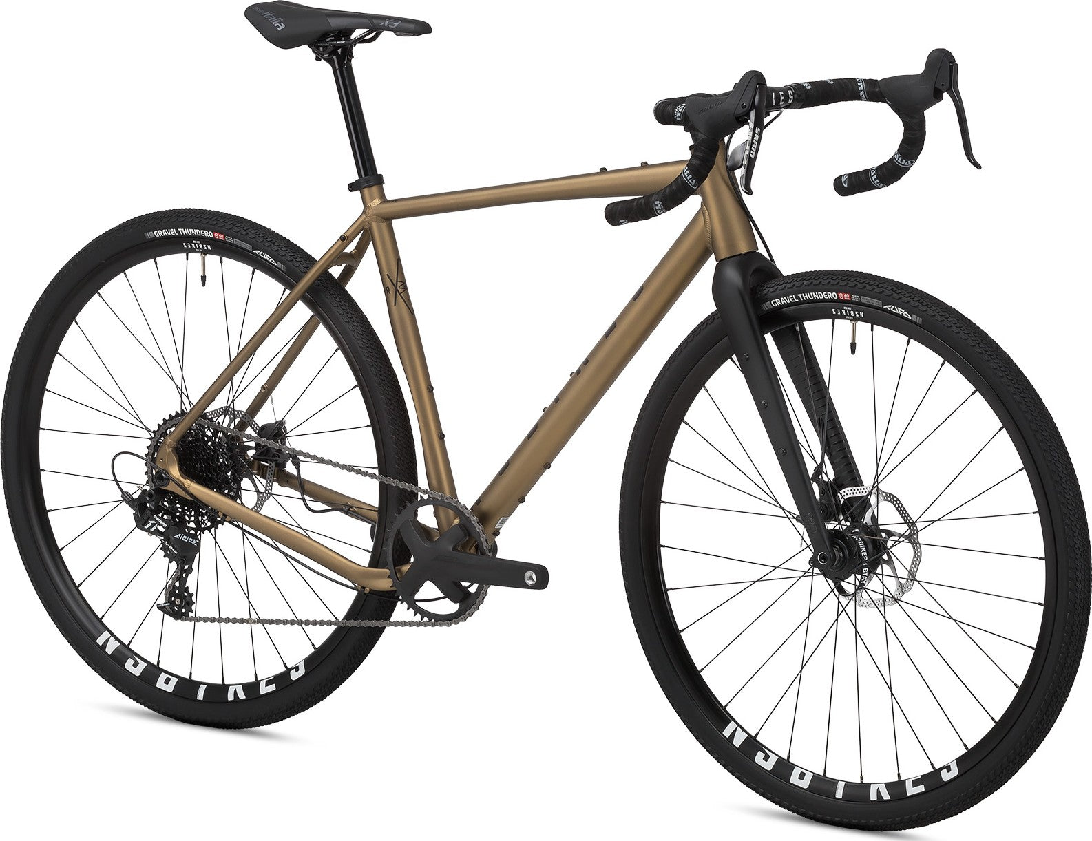 Vélo Gravel NS Bikes RAG +2 Olive Rust