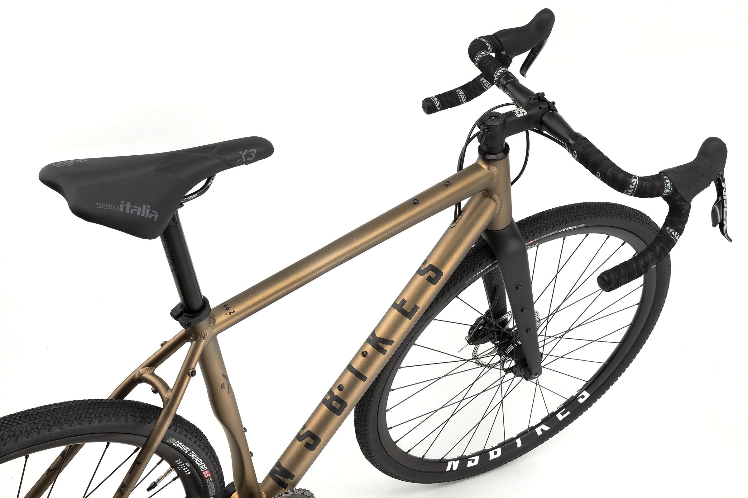 Vélo Gravel NS Bikes RAG +2 Olive Rust