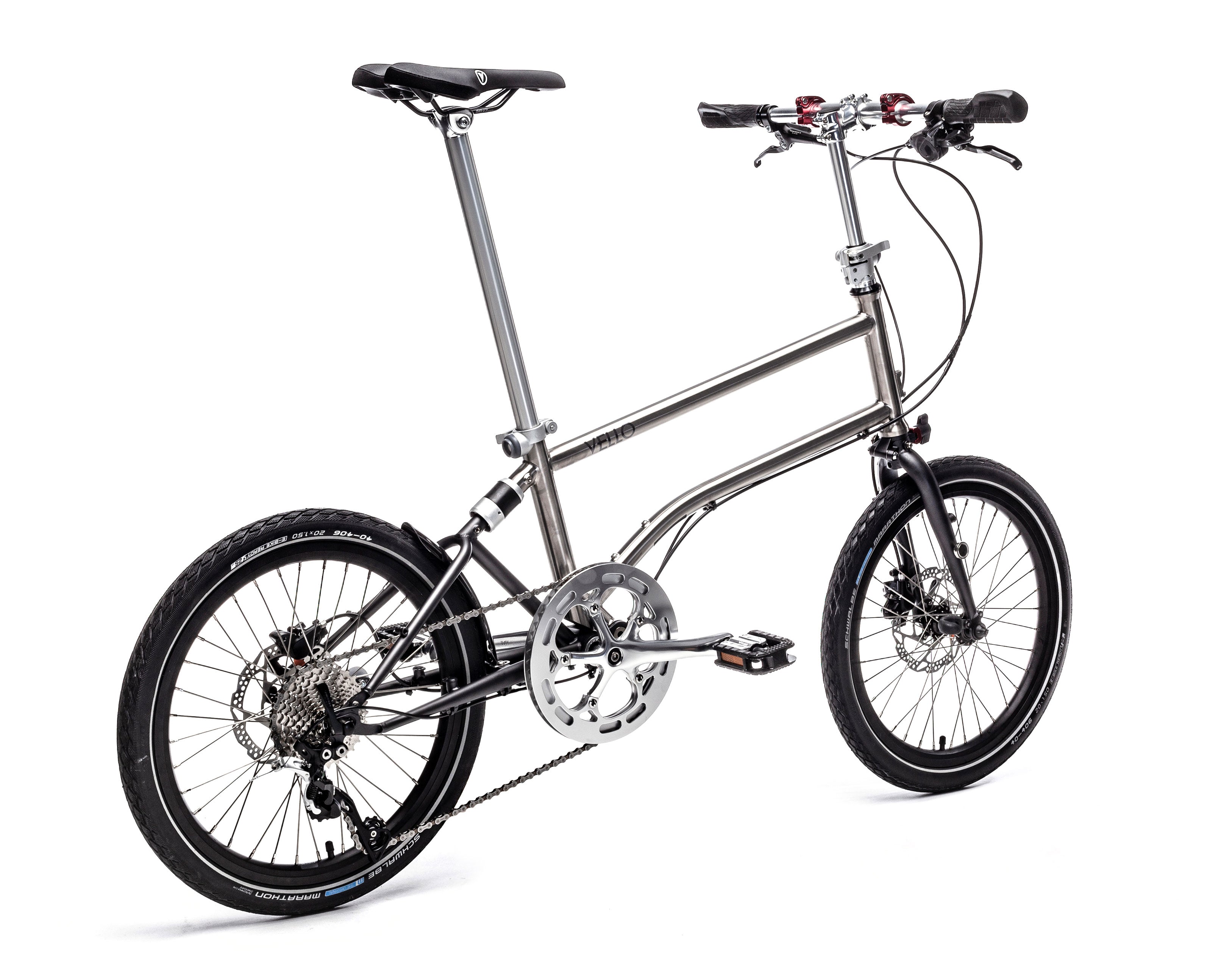 Vélo Pliant VELLO Rocky -Titane