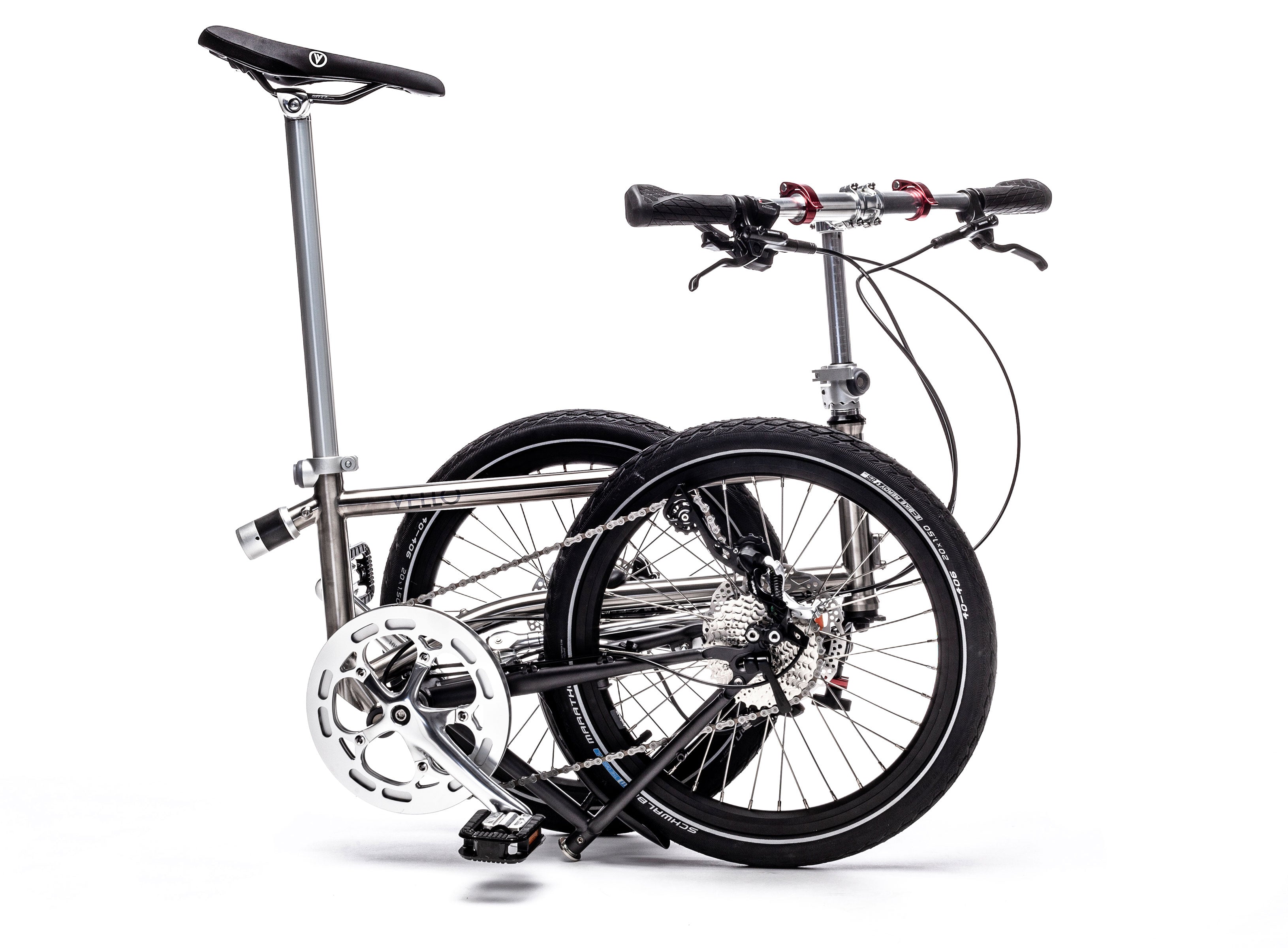 Vélo Pliant VELLO Rocky -Titane