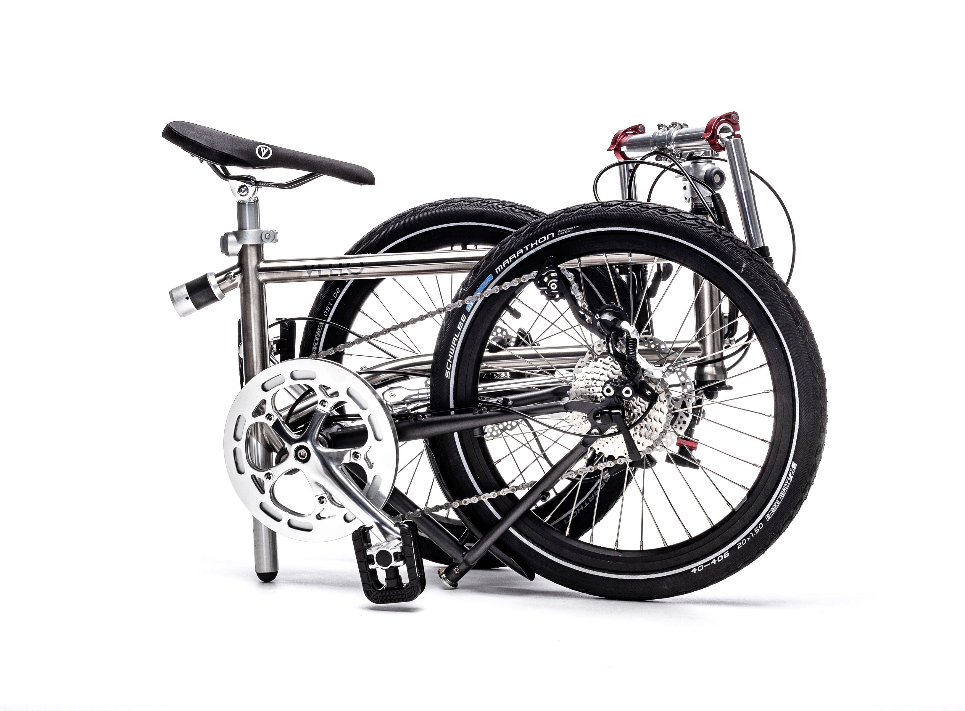 Vélo Pliant VELLO Rocky -Titane