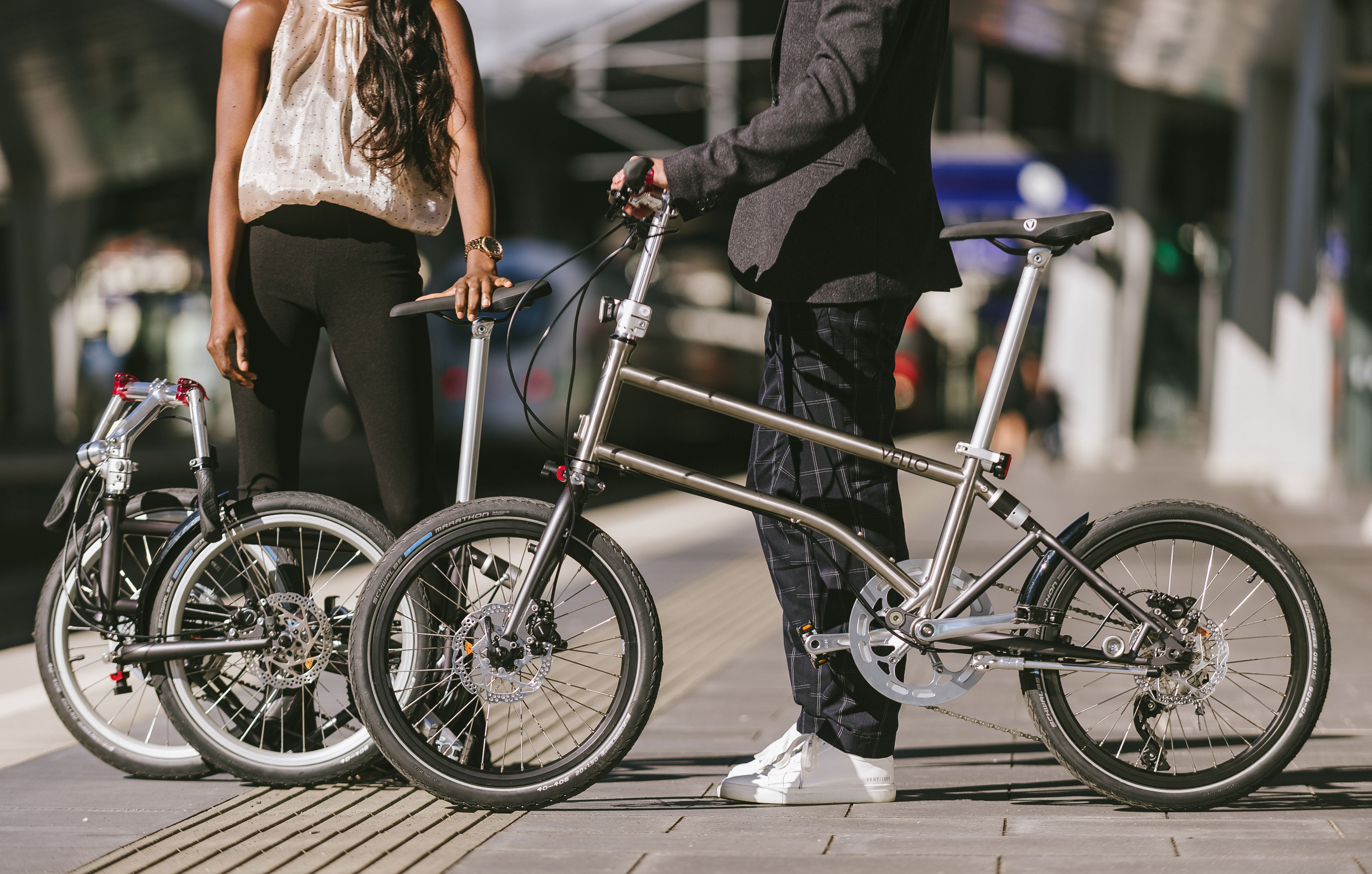 Vélo Pliant VELLO Rocky -Titane