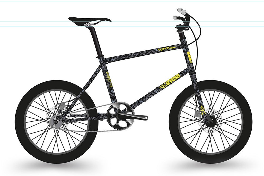 Cinelli Tutto Mini Silver Bootleg Singlespeed-Fahrrad – BeastyBike