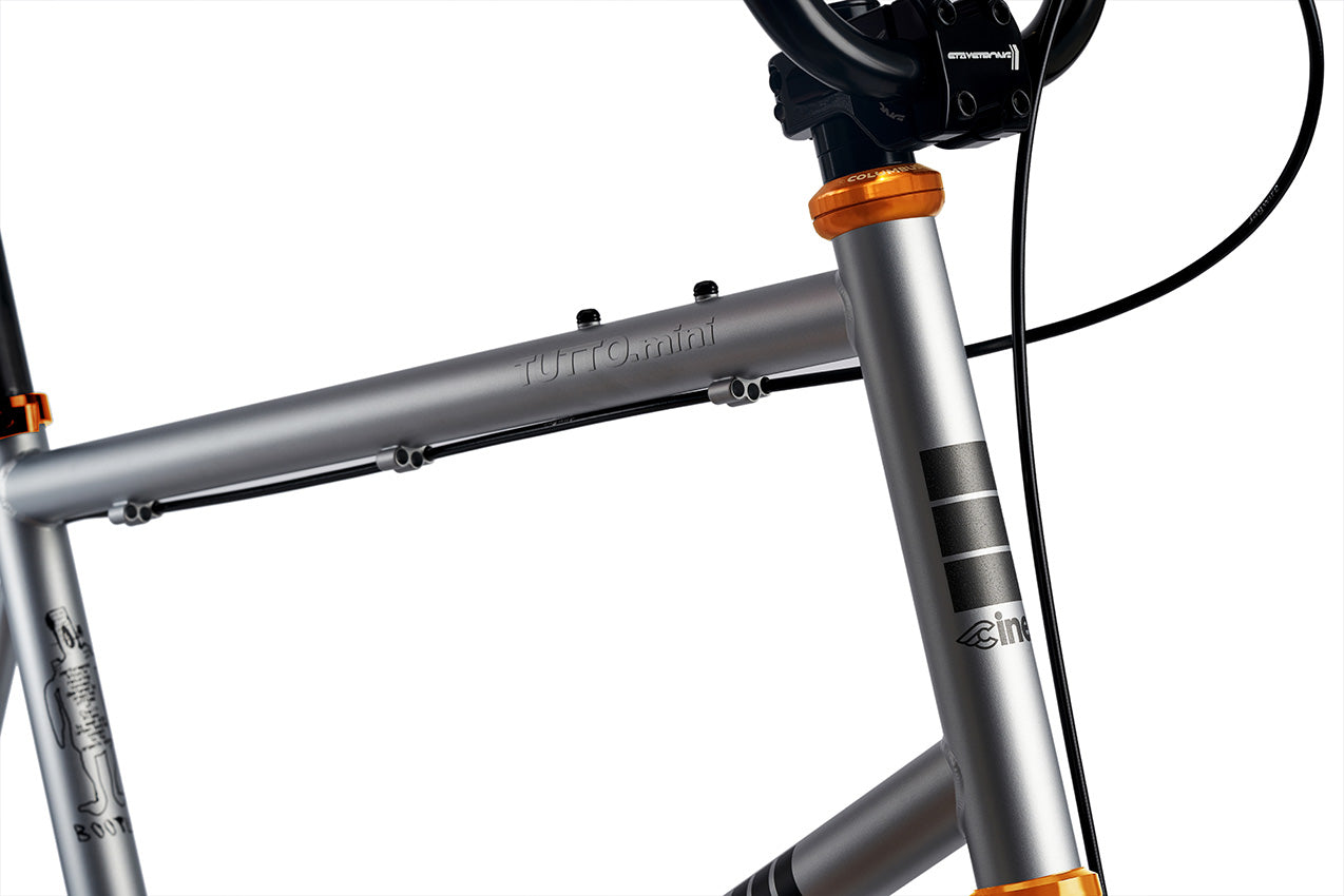 Vélo singlespeed Cinelli Tutto Mini Silver Bootleg