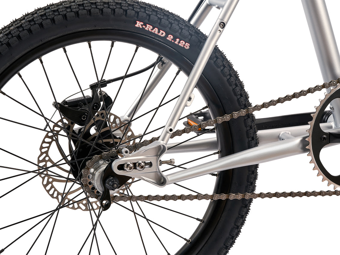 Vélo singlespeed Cinelli Tutto Mini Silver Bootleg