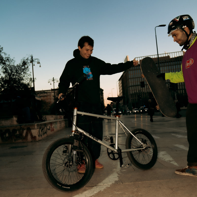 Vélo singlespeed Cinelli Tutto Mini Silver Bootleg