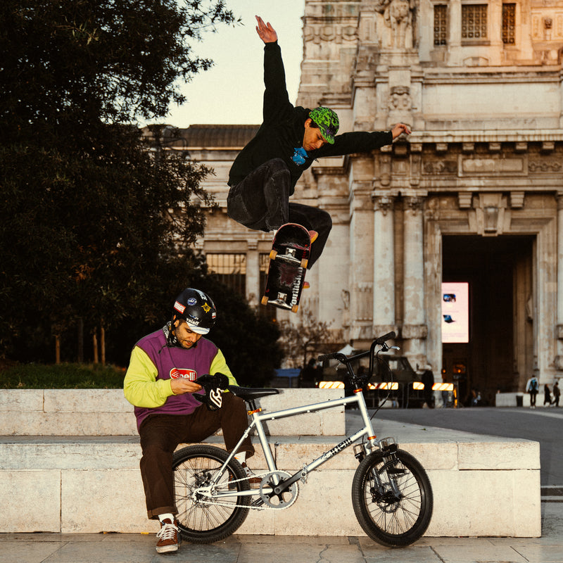 Vélo singlespeed Cinelli Tutto Mini Silver Bootleg