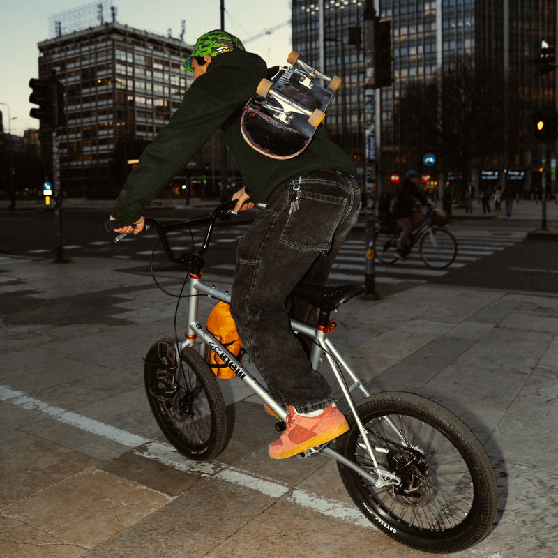 Vélo singlespeed Cinelli Tutto Mini Silver Bootleg