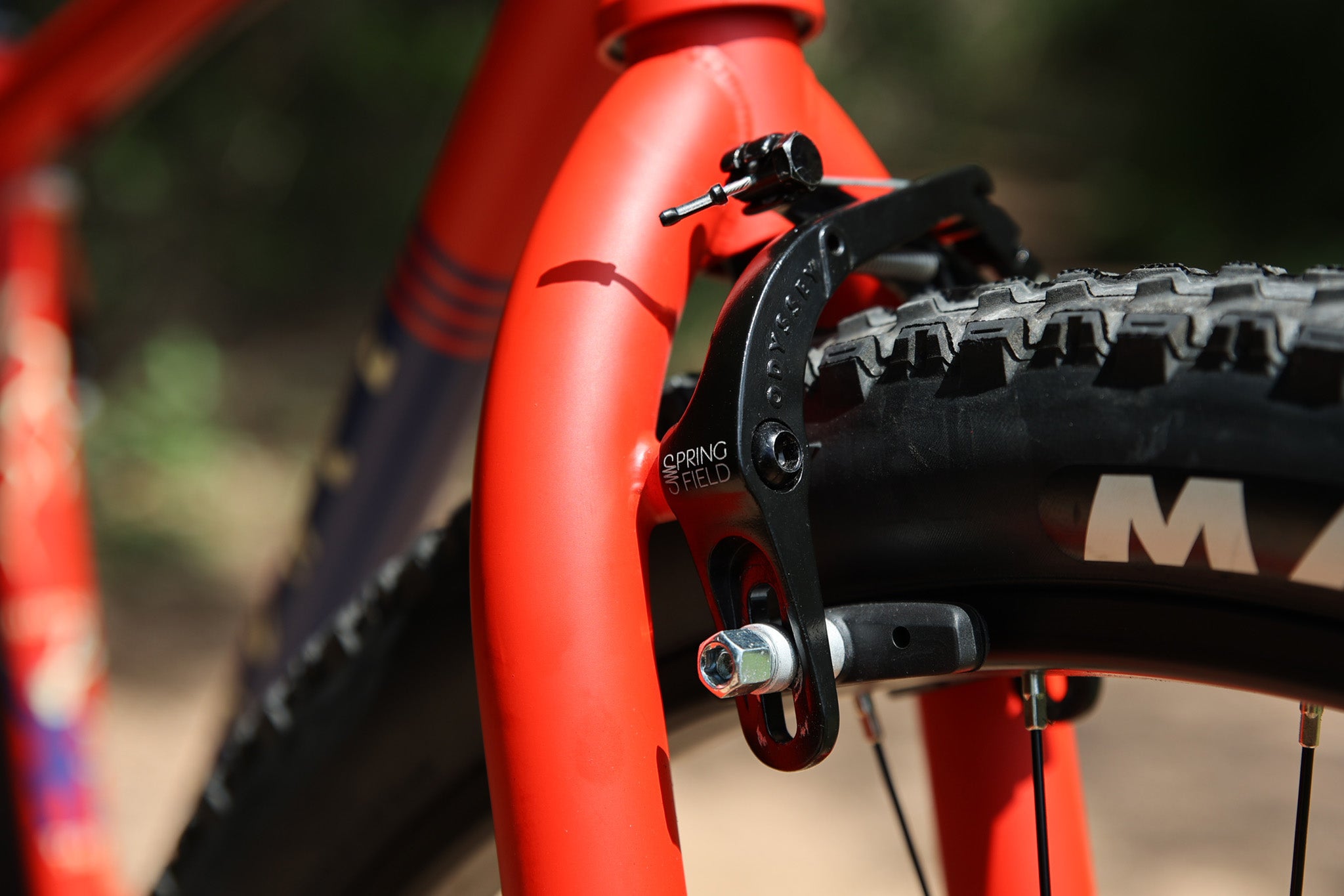 Matte Fire Engine Red