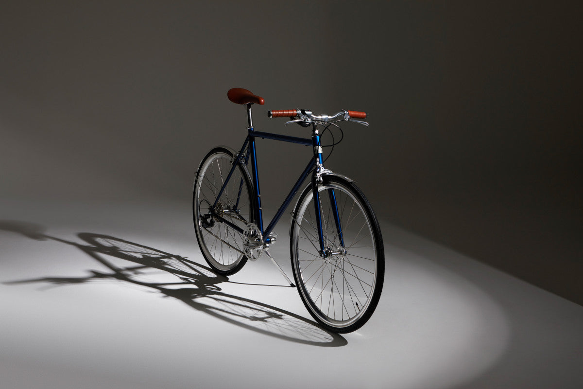 Vélo Urbain InFiné Cycles Asphalt - Bleu Nuit