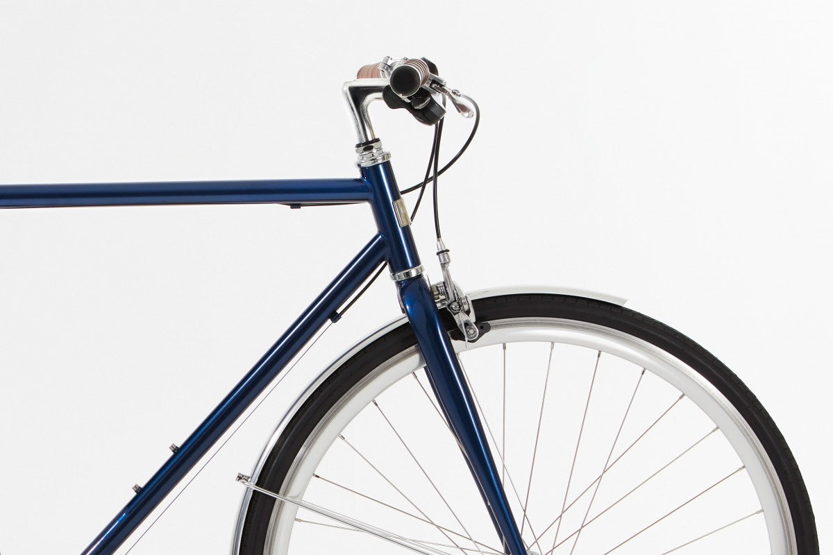 Vélo Urbain InFiné Cycles Asphalt - Bleu Nuit