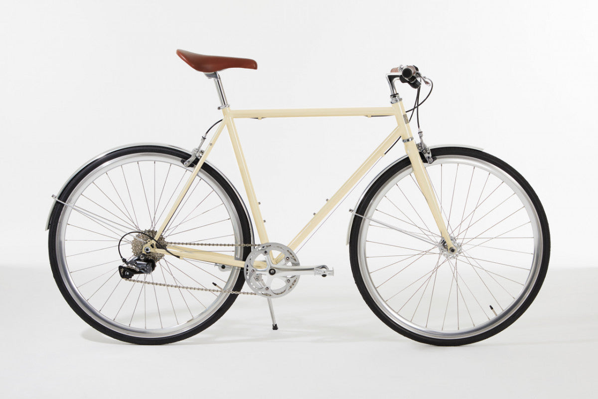 Vélo Urbain InFiné Cycles Asphalt - Crème