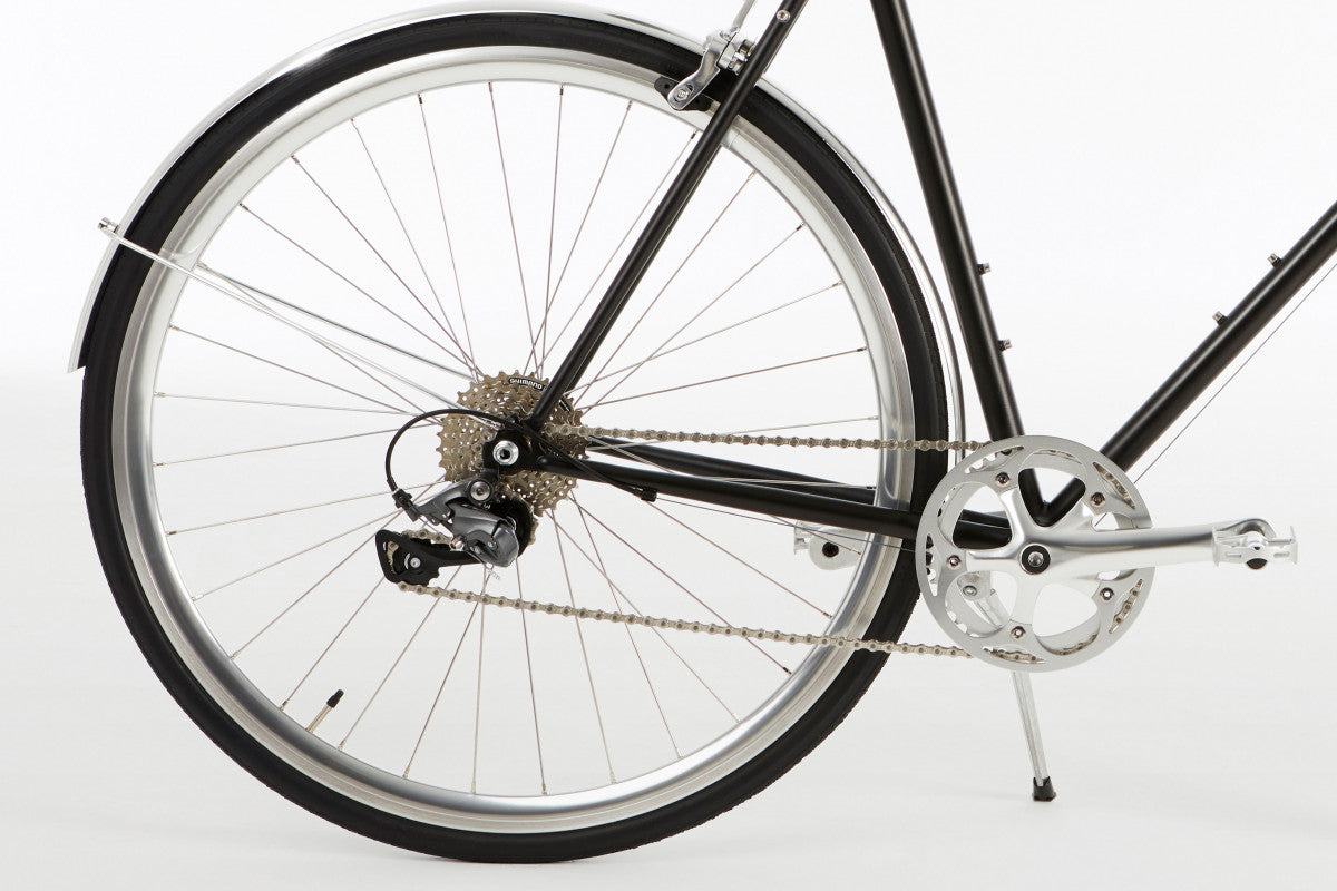 Vélo Urbain InFiné Cycles Asphalt - Noir Mat