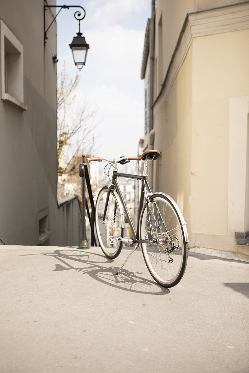 Vélo Urbain InFiné Cycles Asphalt - Noir Mat