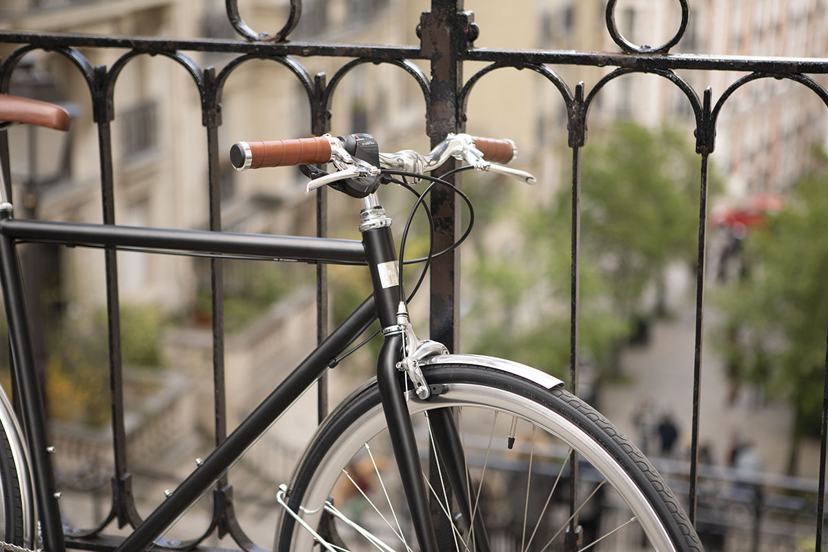 Vélo Urbain InFiné Cycles Asphalt - Noir Mat