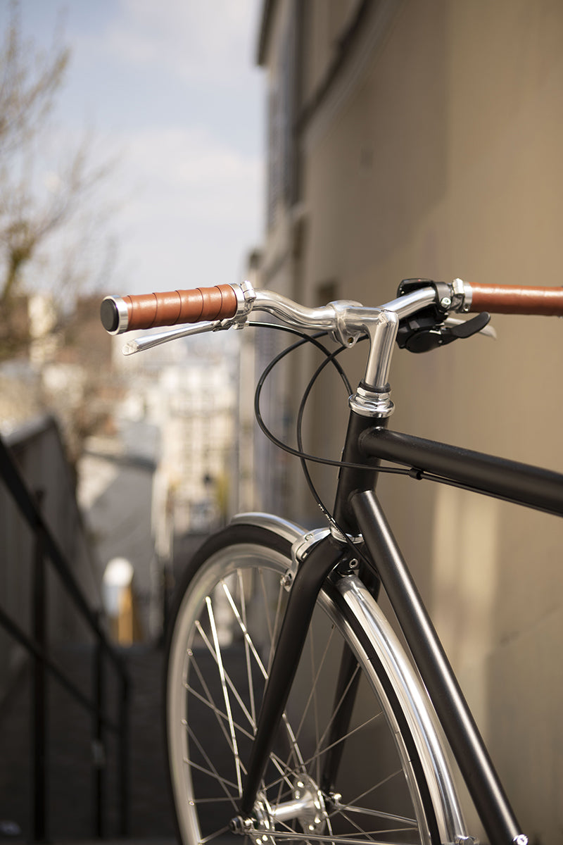 Vélo Urbain InFiné Cycles Asphalt - Noir Mat