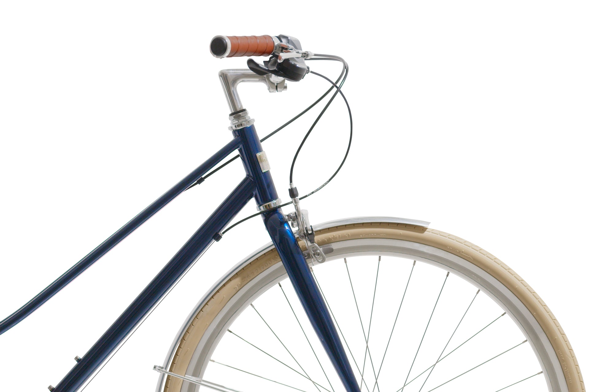 Vélo Urbain InFiné Cycles Flâneuse - Bleu Nuit