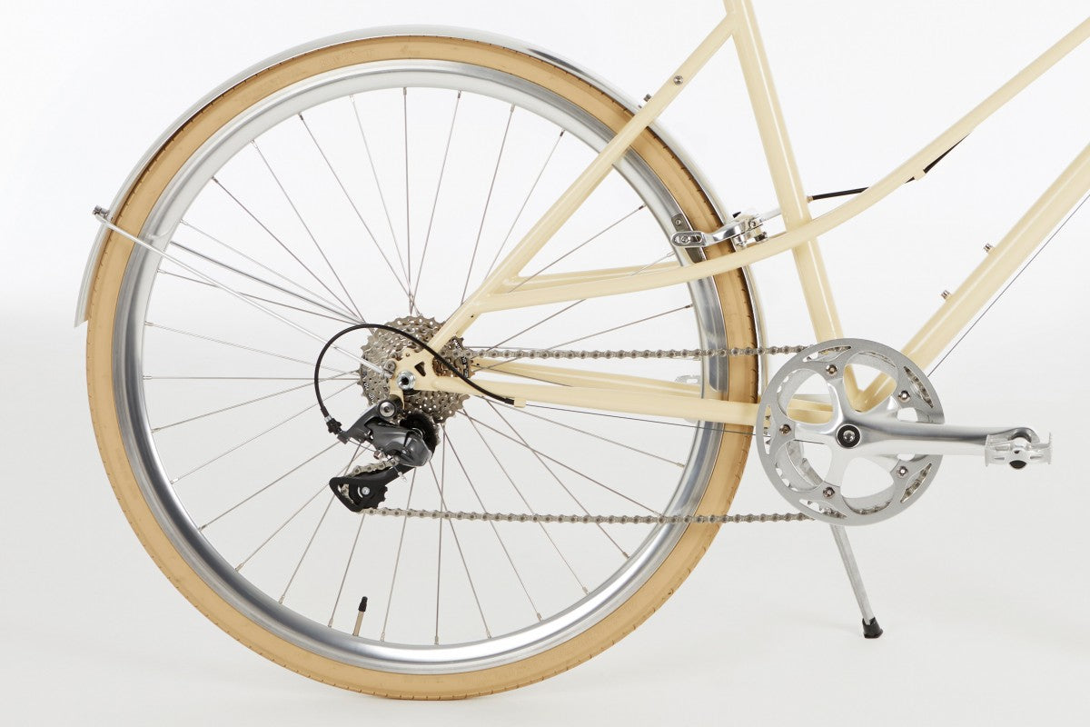 Vélo Urbain InFiné Cycles Flâneuse - Crème