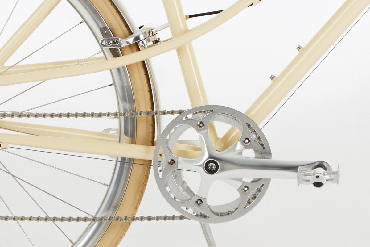 Vélo Urbain InFiné Cycles Flâneuse - Crème