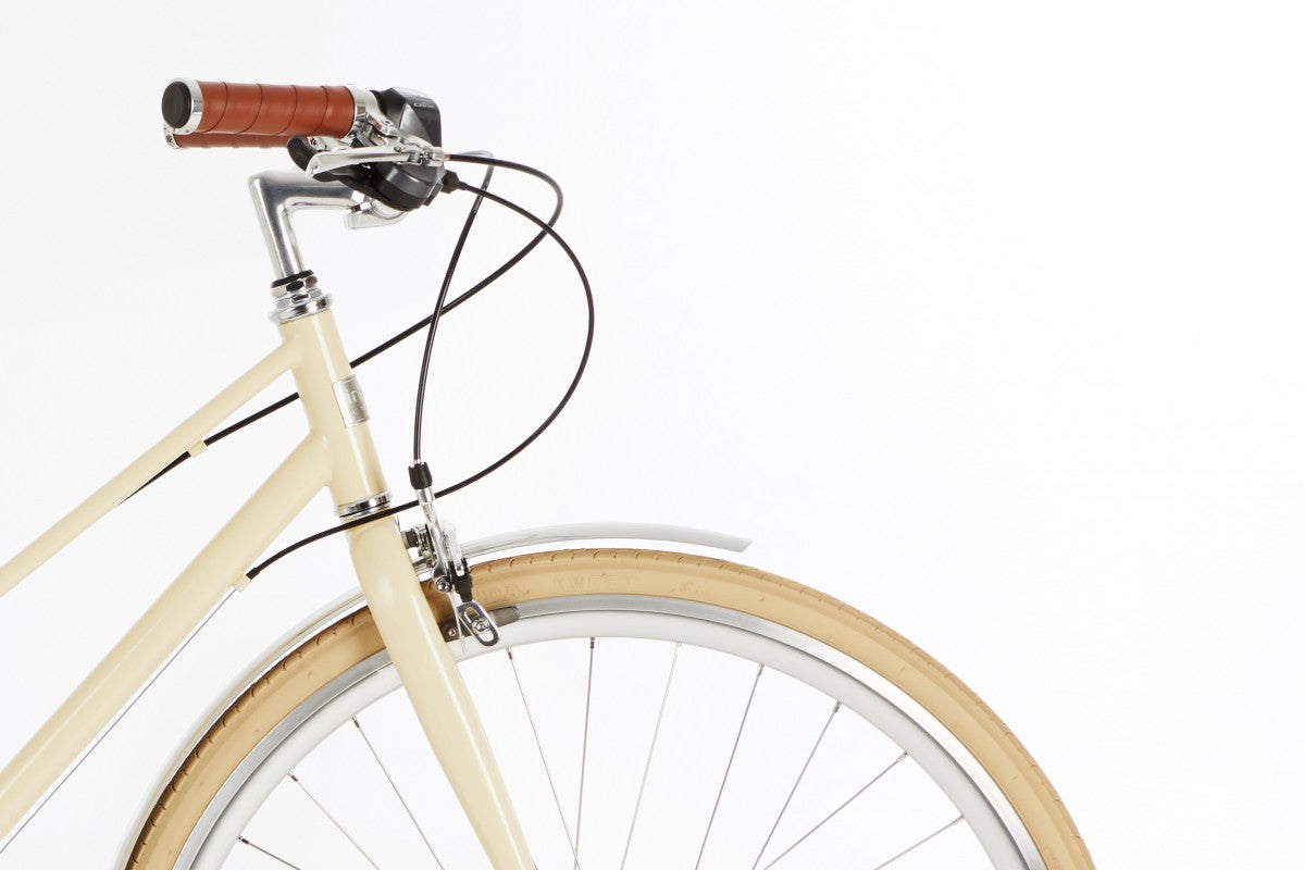 Vélo Urbain InFiné Cycles Flâneuse - Crème