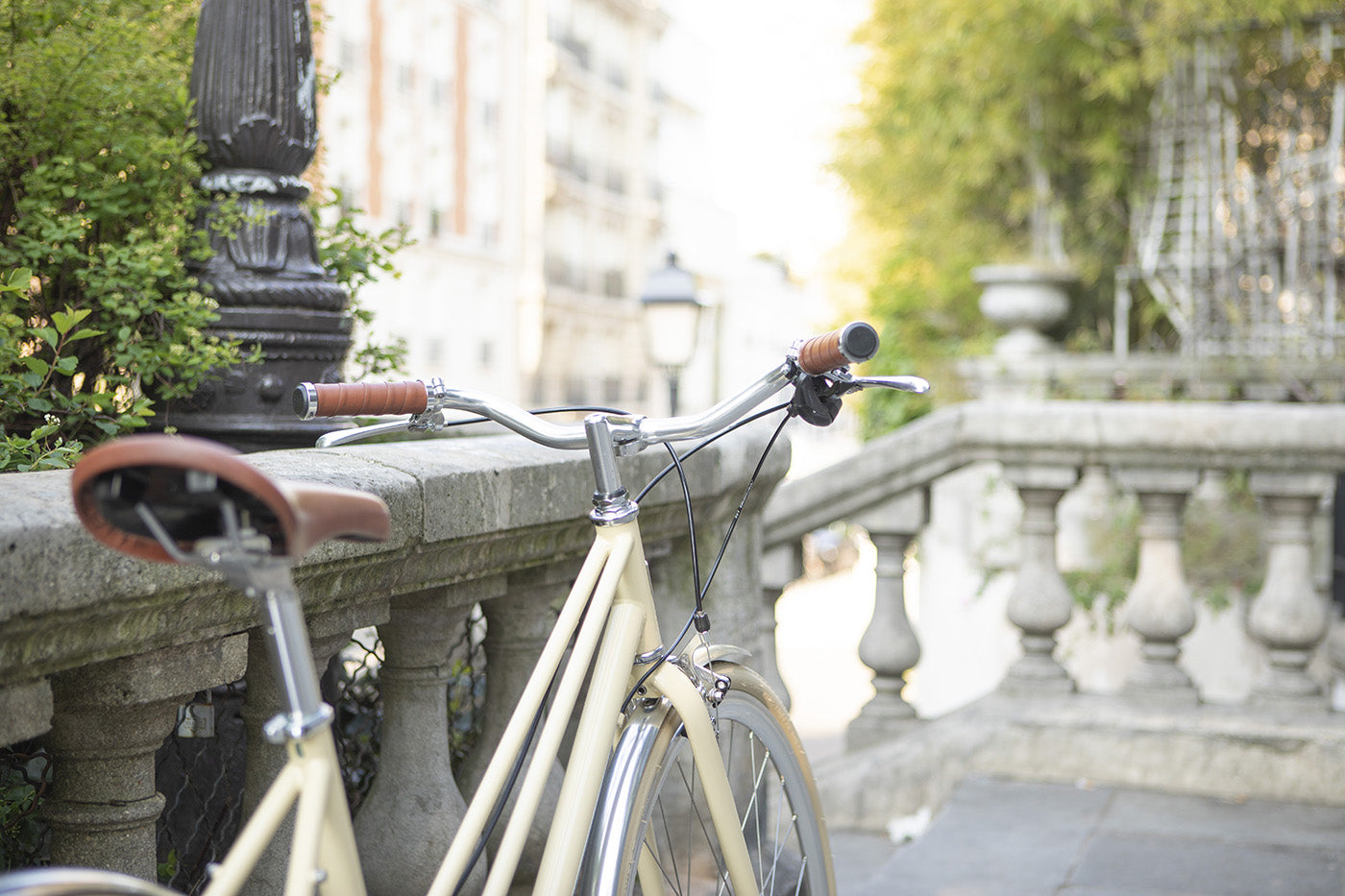 Vélo Urbain InFiné Cycles Flâneuse - Crème